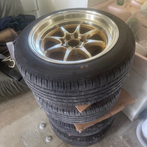 7jホイール　タイヤバリ山　お急ぎ