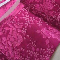 夏祭り　浴衣用作り帯　付け帯 和服 生地 ハンドメイドの画像