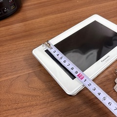 【お風呂テレビ】ワンセグ　パナソニックお風呂テレビ　携帯テレビ　充電式　旅行にもドライブにもの画像
