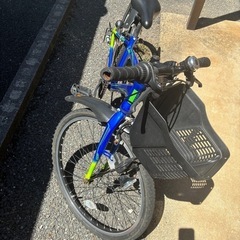 明日処分します。子供自転車の画像