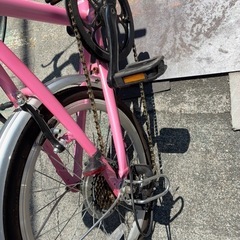 ミニベロ20インチ　7段変速　自転車の画像