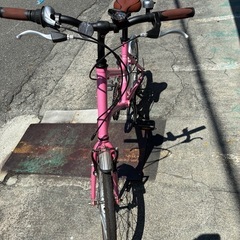 ミニベロ20インチ　7段変速　自転車の画像
