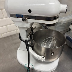 KitchenAid スタンドミキサー ホワイトKSM5 の画像