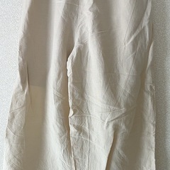 GU リネンワイドパンツの画像