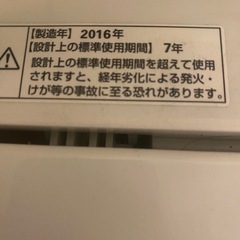 【取引相手決まりました】HERB Relax 洗濯機の画像