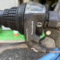 26インチ 自転車 6段階変速付き ママチャリの画像