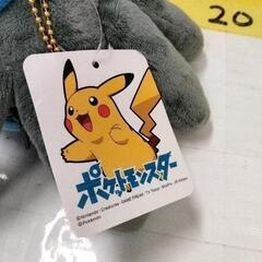 0729-156 ポケモン　ルカリオ　フェイス　ぬいぐるみ　マスコットキーホルダーの画像