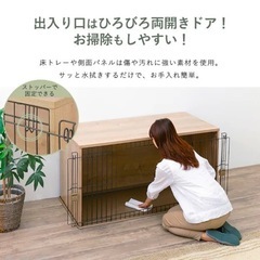 ペットケージ 小型犬用 アイリスプラザの画像