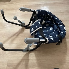 西松屋ダイニングテーブル用ベビーチェアの画像