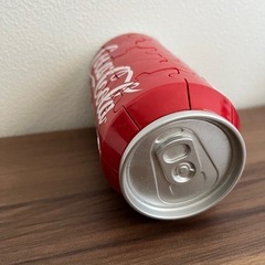 コカコーラ型の立体パズルの画像