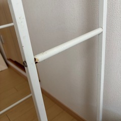 洗濯機上の収納棚　ランドリー収納の画像