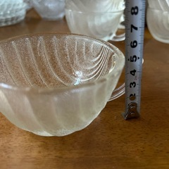 ガラスカップ5客の画像