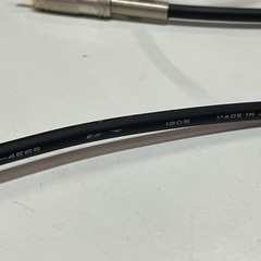CANARE カナレ XLR (オス) RCA オーディオ変換ケーブル 0.8m 2本セット L-4E6S 中古品 ③の画像