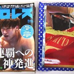 プロレスの雑誌、ポスター、カードなどの画像