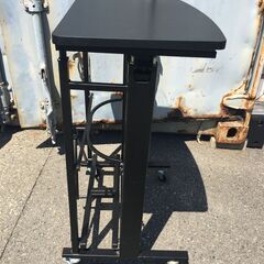 JM20118S)スタンディングデスク 折りたたみ可能 幅：約58cm 高さ：約77～120cm 奥行：約43cm 中古品【取りに来られる方限定】の画像