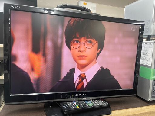 液晶カラーテレビ　No.4265　シャープ　2015年製　22インチ　LC-22K20　録画用HDD2TB付き　※B-CAS地上のみ　【リサイクルショップどりーむ荒田店】