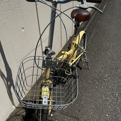 折りたたみ自転車の画像