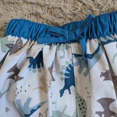 【美品】90cm恐竜水着上下の画像