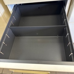 ワゴン　キャビネット　収納　書類収納　鍵付きの画像