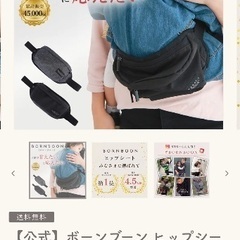 ボーンブーン ヒップシートの画像