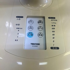 TEKNOS DCモーター 扇風機の画像