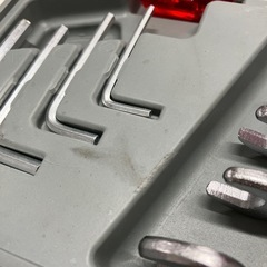 W 2507-744 工具セット  バラ売り不可　キズ 汚れありの画像