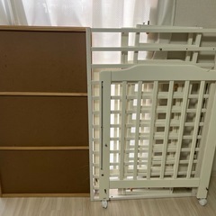 カトージ ベビーベッド タチベッドの画像