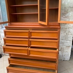 ★美品✨飾り棚➕整理タンス‼️の画像