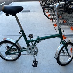 折りたたみ自転車の画像