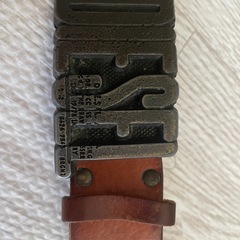 DIESELベルトサイズ80 ブラウンの画像