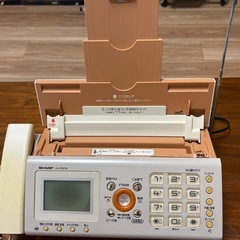 SHARP電話器　FAX &コピー機能付の画像