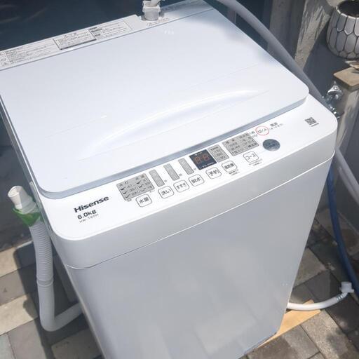 2024年製Hisense洗濯機6キロ (イヴちゃん) 常葉大学前の生活