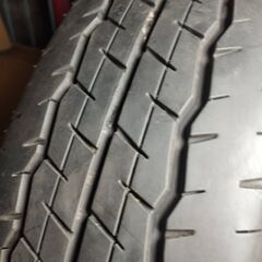 【相模原市中央区田名】良品!! ダンロップ SP175N [195/80R15 107/105N LT] ハイエース200用ホイール付サマータイヤ4本の画像