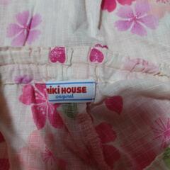 甚平　じんべい　サイズ90 ミキハウス　mikihouse　ピンク　女の子の画像