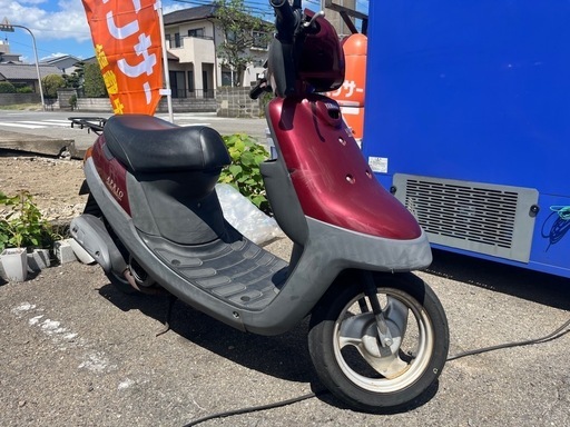 自賠責R10年10月 アプリオ 2スト セル始動 原付バイク 50CC