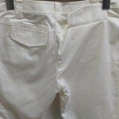 【オフオン】 ８分丈パンツ  M    ホワイト   の画像