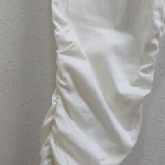 【オフオン】 ８分丈パンツ  M    ホワイト   の画像