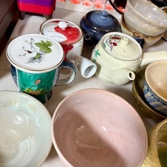 🪻【急須・抹茶碗・湯呑などまとめてセット】インテリアにもおすすめ！の画像