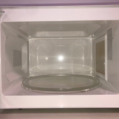 天)456.SHARP 電子レンジ　60Hz専用 RE-T1-W6の画像