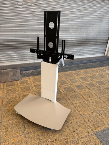 48～77V型対応定価40000円朝日木材加工 WS-F820-WD 壁寄せテレビスタンド