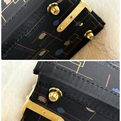 ハローキティ アタッシュケース ダイヤルロック ハードケース トランク ブラック 黒 ミニトランク レディース
の画像