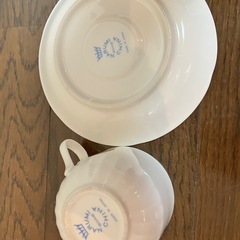 コーヒーカップとソーサーセットの画像