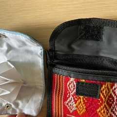 アジア系バック　小物入れの画像
