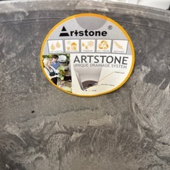 アートストーン　底面給水鉢　軽量鉢　ガーデニング
の画像