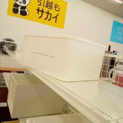 【リユースのサカイ八街店】★ジモティ割あり★ 収納ケース　ホワイト　クリーニング済　YJ7062の画像
