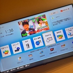 リモコン付き　2番組録画　シャープ　ブルーレイレコーダー　BD-W560SWの画像