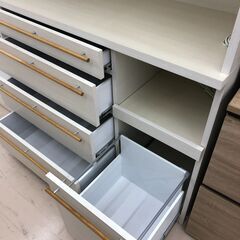 【ジャングルジャングル和歌山店】【Wa1890】レンジボード 食器棚  ナチュラル  河口家具製作所 リユースショップ リサイクルショップ 中古家具 中古家電 中古自転車 古着 冷蔵庫 洗濯機 エアコン 電子レンジ テレビ オフィス家具 ヴィンテージ アンティーク  和歌山市 岩出市 海南市 岬町 和歌山 大阪の画像