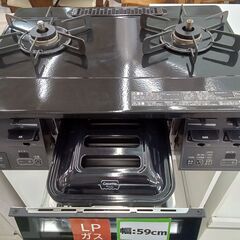 リユースのサカイ栃木店★ジモティ割あり★ Rinnai LPガステーブル RTE66VTG  19年製 動作確認／クリーニング済み TC9981の画像