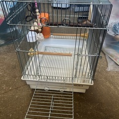 鳥籠　ヒーターおまけつきの画像