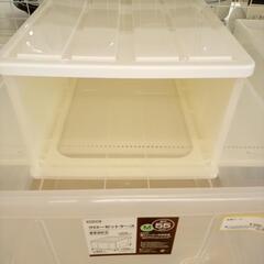 【リユースのサカイ八街店】★ジモティ割あり★ 収納ケース　ホワイト　クリーニング済　YJ7063の画像